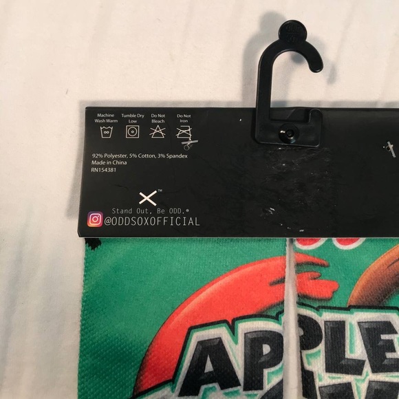 NWT Odd Sox Kellogg’s Apple Jacks Crew Socks - Picture 4 of 4